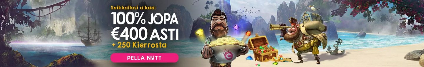 Cashiopeia Casino tervetulobonus