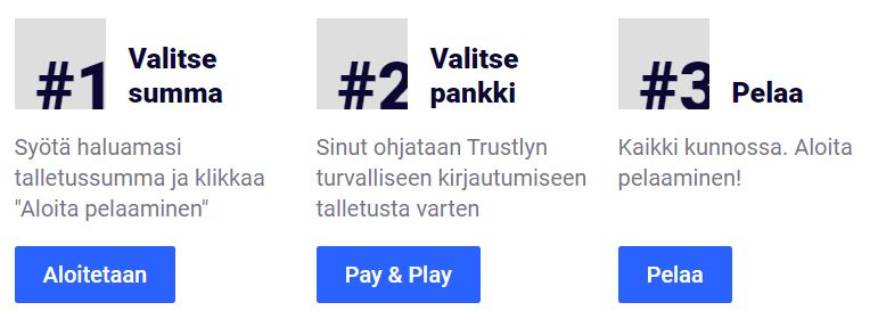 Frumzi Casino näin talletat