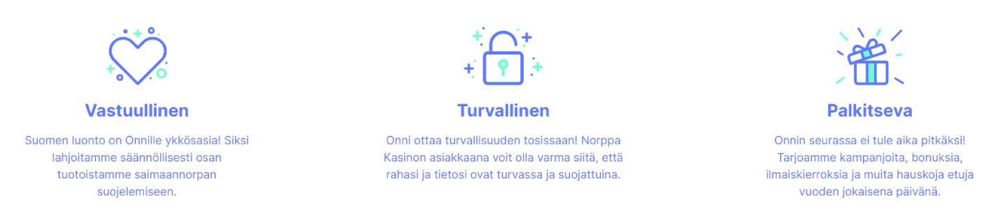 Norppa – vastuullinen, turvallinen, palkitseva