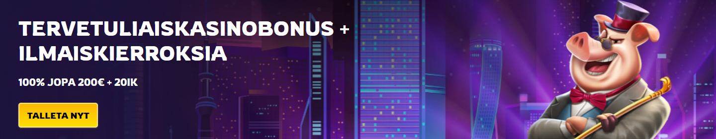 One Step Casino tervetuliaisbonus