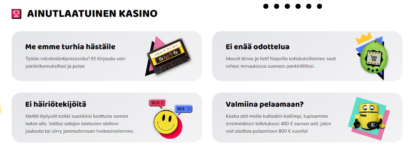 FreshSpins Casino aintulaatuinen kasino