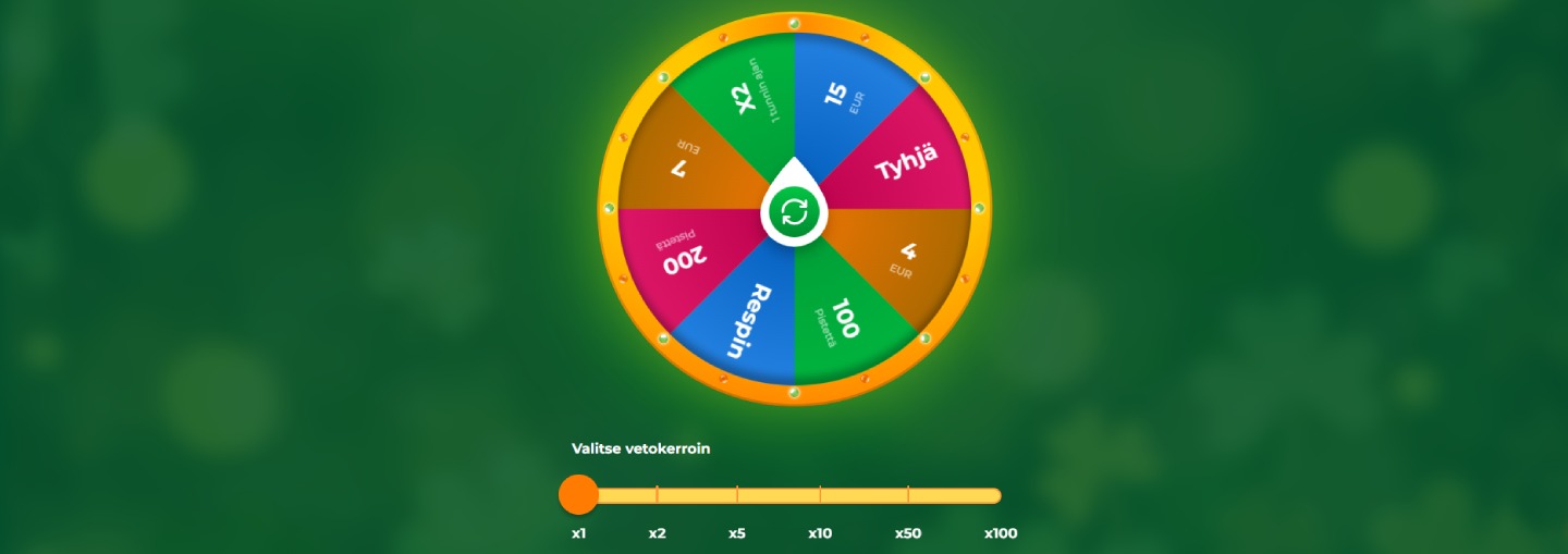 Verde Casino onnenpyörä