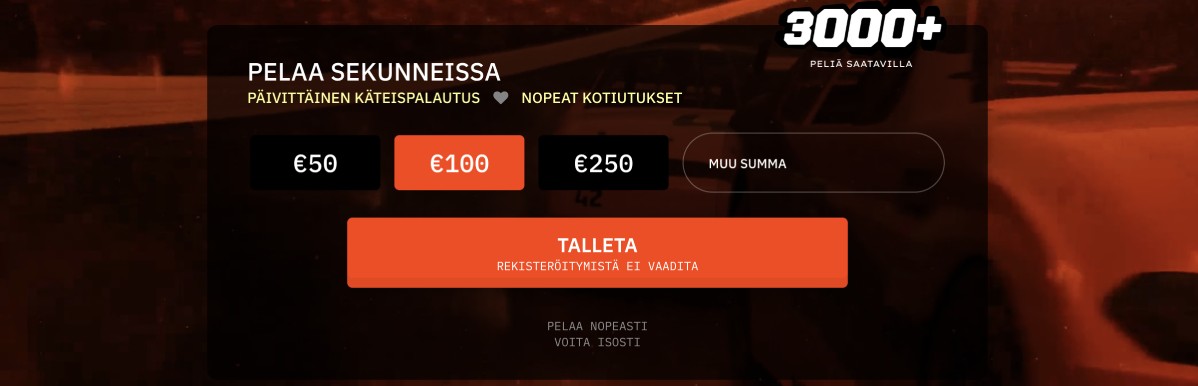 Nopein Casino Zimpler talletus