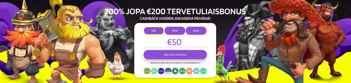 ProntoBet Casino tervetuliaistarjous