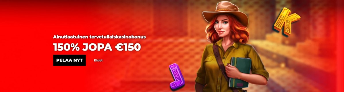 21 Red Casino uuden pelaajan bonus