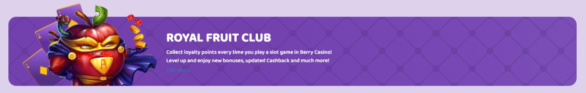 Berry Casino Royal Fruit Club