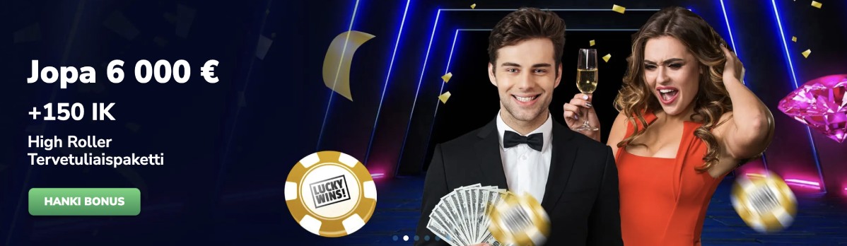 Lucky Wins Casino highroller bonus