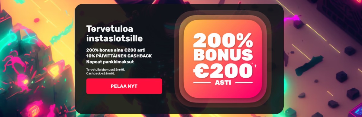 Instaslots Casino bonus