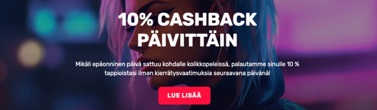 Instaslots Casino käteispalautus