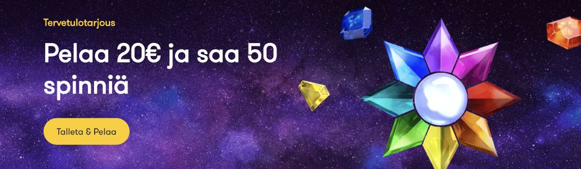 Space Casino 50 ilmaiskierrosta