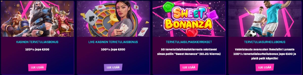 Slots Hammer Casino bonuskampanjat