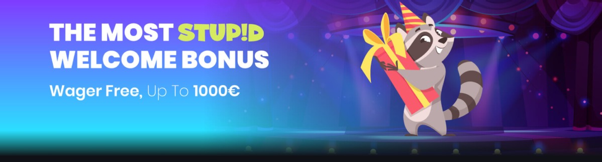 Stupid Casino tervetuliaisbonus