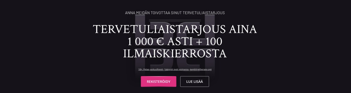 Playgrande Casino tervetuliaisbonus