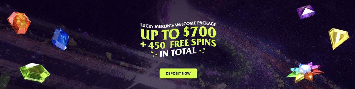Lucky Merlin Casino tervetuliaisbonus